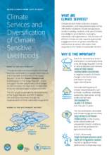 2023 Climate Services and Diversification of Climate-Sensitive Livelihoods 
